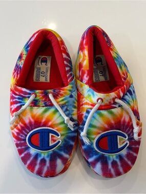 Champion University Tie-Dye Indoor/Outdoor Slipper - Multicolor